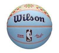 Wilson Nba San Antonio Spurs Team City Collector Match Ball Blue