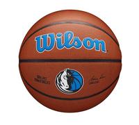 Wilson NBA Team Alliance Basketball, Featuring a Pure Feel Surface and Dual Depth Technology, With Enhanced Air Stability, Colour: Brown, Size: 7