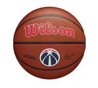 Wilson NBA Team Alliance Basketball, Featuring a Pure Feel Surface and Dual Depth Technology, With Enhanced Air Stability, Colour: Brown, Size: 7