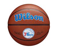Wilson NBA Team Alliance Basketball, Featuring a Pure Feel Surface and Dual Depth Technology, With Enhanced Air Stability, Colour: Brown, Size: 7