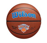 Wilson NBA Team Alliance Basketball, Featuring a Pure Feel Surface and Dual Depth Technology, With Enhanced Air Stability, Colour: Brown, Size: 7
