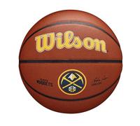 Wilson NBA Team Alliance Basketball, Featuring a Pure Feel Surface and Dual Depth Technology, With Enhanced Air Stability, Colour: Brown, Size: 7