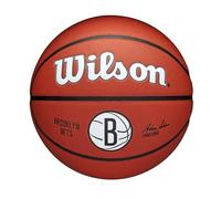Wilson NBA Team Alliance Basketball, Featuring a Pure Feel Surface and Dual Depth Technology, With Enhanced Air Stability, Colour: Brown, Size: 7