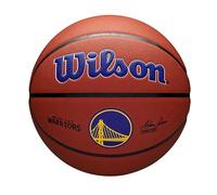Wilson NBA Team Alliance Basketball, Featuring a Pure Feel Surface and Dual Depth Technology, With Enhanced Air Stability, Colour: Brown, Size: 7
