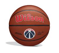 Wilson NBA Team Alliance Basketball, Featuring a Pure Feel Surface and Dual Depth Technology, With Enhanced Air Stability, Colour: Brown, Size: 7