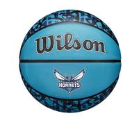 Wilson NBA Team Graffiti Basketball - Charlotte Hornets, Size 7-29.5"