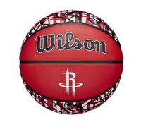 Wilson NBA Team Graffiti Basketball - Houston Rockets, Size 7-29.5"