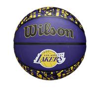 Wilson NBA Team Graffiti Basketball - Los Angeles Lakers, Size 7-29.5"