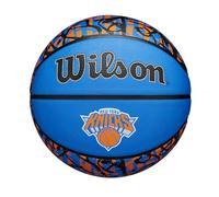 WILSON NBA Team Graffiti Basketball - New York Knicks, Size 7-29.5"