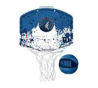 Wilson Nba Team Mini Hoop Minnesota Timberwolves Train Equipment Multicolor