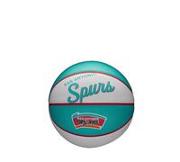 WILSON NBA Team Retro Mini Basketball - San Antonio Spurs