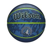 WILSON NBA Team Tiedye Basketball - Size 7-29.5", Minnesota Timberwolves