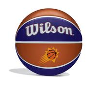 Wilson Basketball, NBA Team Tribute Model, PHOENIX SUNS, Outdoor, Rubber, Size: 7, berry