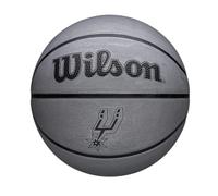 Wilson NBA TEAM TRIBUTE SOLID BSKT SAN SPURS 5, Silver