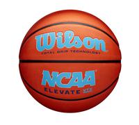 Wilson NCAA Elevate VTX Basketball - Size 6-28.5", Orange/Blue