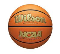 Wilson NCAA Evo NXT Official Indoor Game Basketball - Gold/Orange, Size 7-29.5"