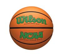 Wilson NCAA Evo NXT Official Indoor Game Basketball - Green/Orange, Size 6-28.5"