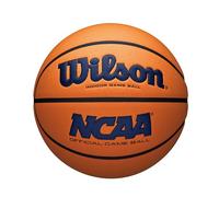 Wilson NCAA Evo NXT Official Indoor Game Basketball - Navy/Orange, Size 6-28.5"