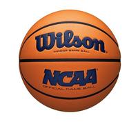 Wilson NCAA Evo NXT Official Indoor Game Basketball - Navy/Orange, Size 7-29.5"