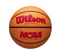 Wilson NCAA Evo NXT Official Indoor Game Basketball - Scarlet/Orange, Size 6-28.5"