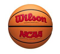 Wilson NCAA Evo NXT Official Indoor Game Basketball - Scarlet/Orange, Size 7-29.5"