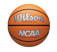 Wilson NCAA Evo NXT Official Indoor Game Basketball - Silver/Orange, Size 7-29.5"