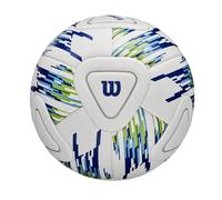 WILSON NCAA Vanquish Match Soccer Ball - Size 5 White/Blue/Green