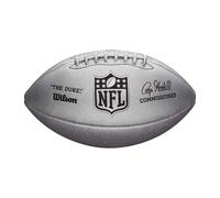 Wilson NFL Duke Edition Metallic American Football in Grey Wilson Grey