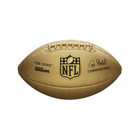 Wilson NFL DUKE METALLIC EDITION American Football, Mixed Leather, Official Size, Gold, WTF1826XB