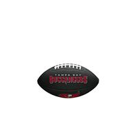 Wilson American Football Mini NFL Team Tampa Bay Buccaneers, Soft Touch-Blended Leather, Black