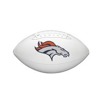WILSON NFL Live Signature Autograph Football - Official Size Denver B