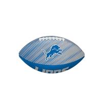 Wilson NFL Team Tailgate American Football, Rubber, Blue / Grey, Junior