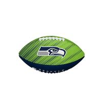 Wilson NFL Team Tailgate American Football, Rubber, Green / Blue, Junior
