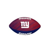 Wilson NFL Team Tailgate American Football, Rubber, Junior, Blue / Red