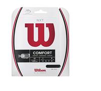 Wilson NXT Multifilament 17 Gauge Tennis Racket String in Black Color (Best String for Power and Comfort)