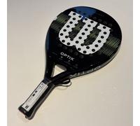 WILSON Optix V1 Black Padel 2 Racket - 4 1/4" - WR181611U2 - New