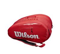 Wilson Padel Super Tour Bag Bag, Adults Unisex, Red (Red), One Size