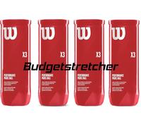 Wilson Padel Tennis Balls X3,6,9,12,15 or 18 Premier Performance Speed 3-Pack