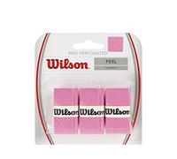 Wilson Perforated Pro Tennis Racquets Over Grip, Pink