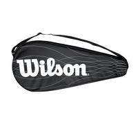 Wilson Performance Racket Cover for One Tennis Racket,Black / White