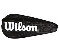 Wilson Performance Racket Cover for One Tennis Racket,Black / White