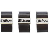 Wilson Unisex Pro Comfort Tennis Racket Overgrip, Black, Pack of 3 UK