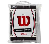 Wilson Pro Overgrip Comfort 12 Pack - Black - Tennis Overgrip