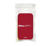 Wilson Pro Overgrip WRZ4017WH Unisex Grip Tape, White, Pack of 3