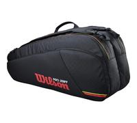 Wilson Pro Staff Classic 6PK Racket Bag, Black