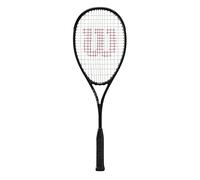 Wilson Pro Staff L Squash Racket, Provides Precision Control and a Lightweight Feel, Extra Power for Accurate Shots and Enhanced Spin, Colour: Black/Grey, Size: 0