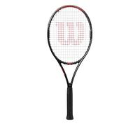 Wilson Pro Staff Precision 103 Tennis Racket, Sleek Build and Enhanced Stability, Superior Flexibility with a Generous Sweet Spot and Extra Length, Colour: Black/Red, Size: 2