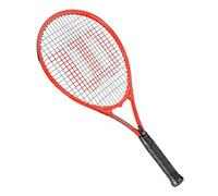 WILSON Pro Staff Precision XL 110 Adult Recreational Tennis Racket - Grip Size 3-4 3/8", Red