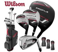Wilson Profile Golf Package Set Graphite Shafts Driver+5W+5H+6-SW+Putter