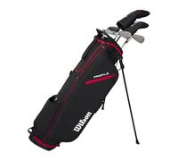 Wilson PROFILE HALF SET MEN STL, Red/Black/Silver, Red/Black/Silver
